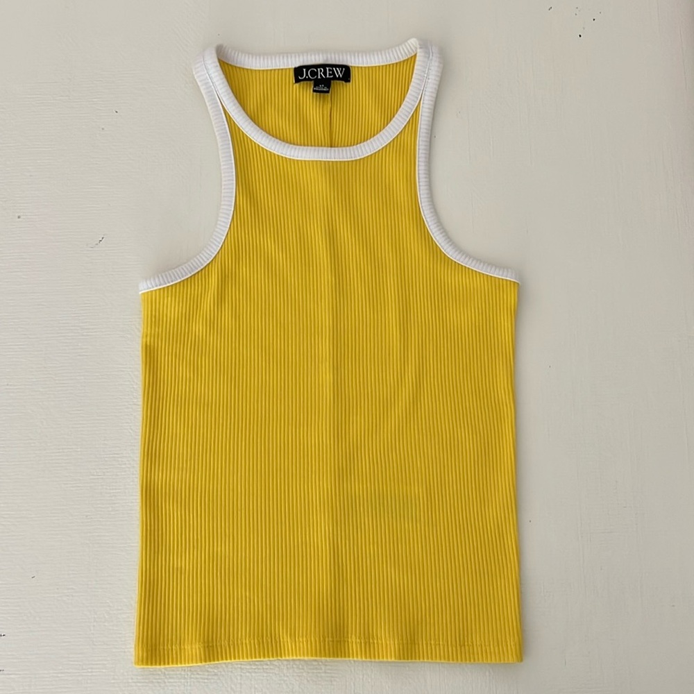 Jcrew ribbed tank top